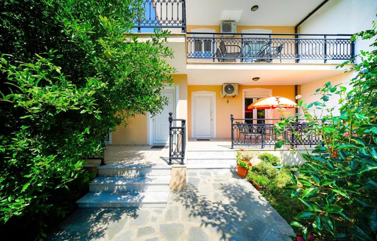 Green Apartments Skala Potamia  Bagian luar foto