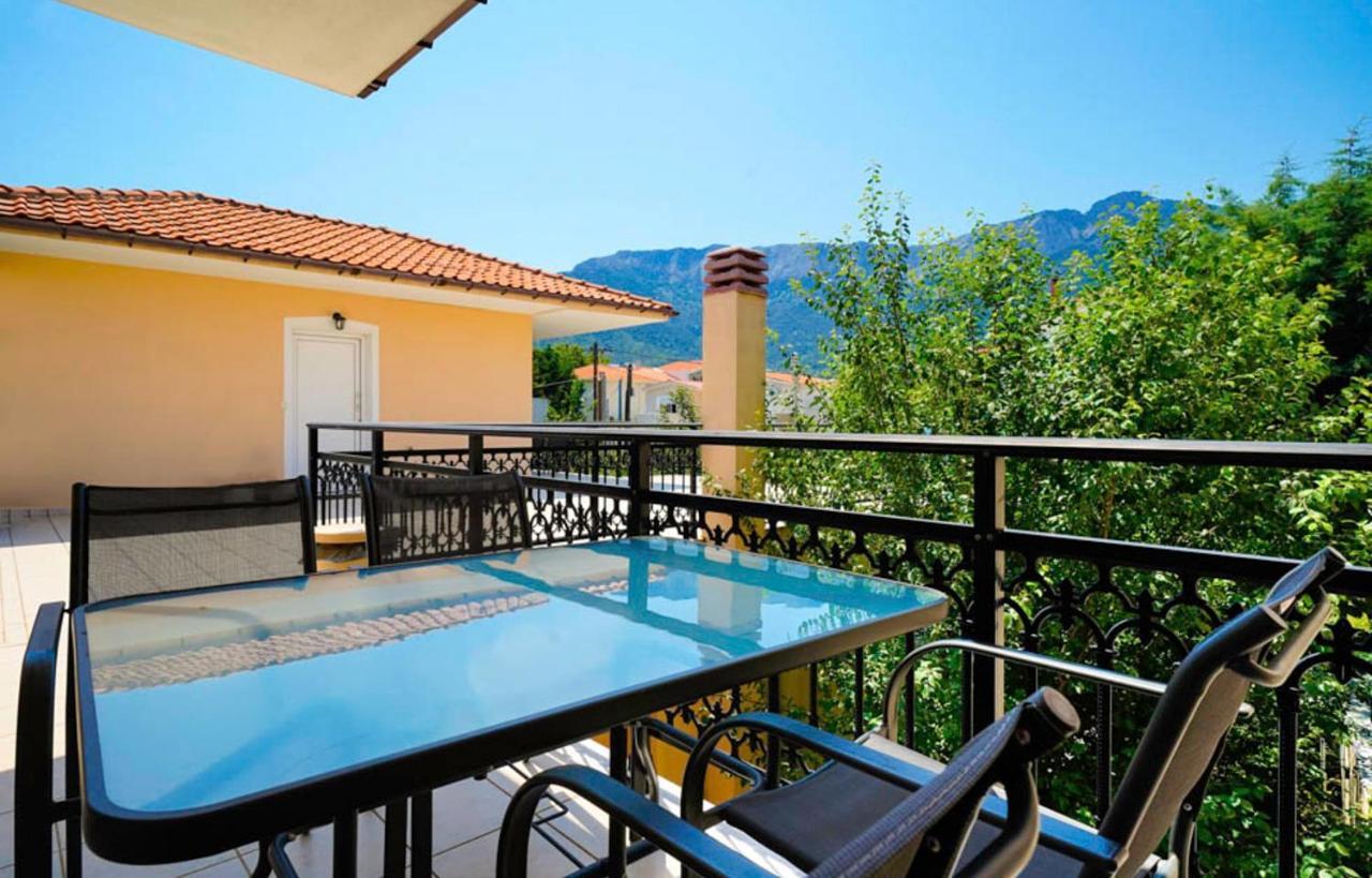 Green Apartments Skala Potamia  Bagian luar foto